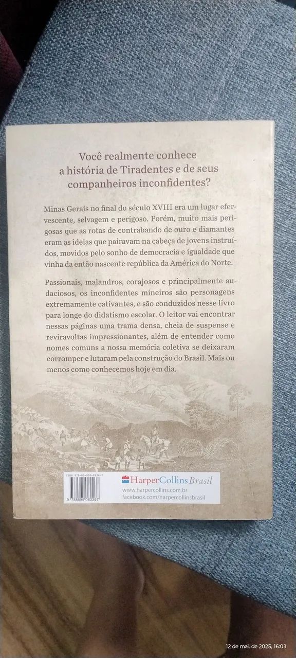 Livro 1789 - A história de Tiradentes e dos contrabandistas - Foto 2