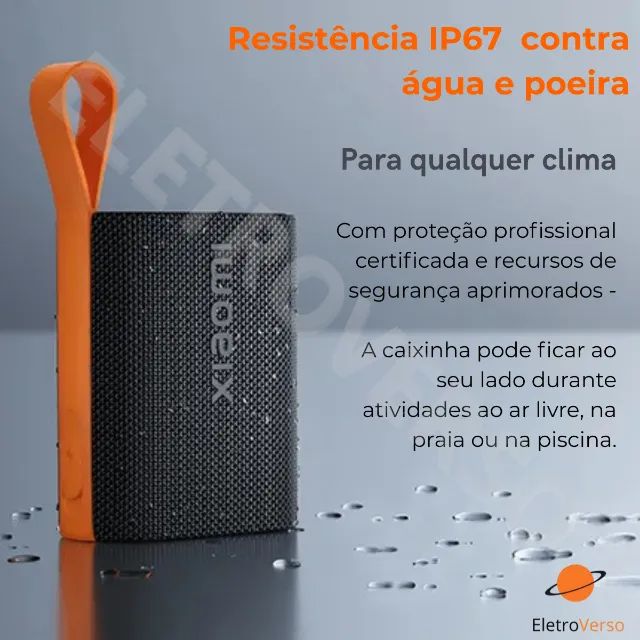 Caixa de Som Xiaomi Sound Pocket - Original e Lacrado com Garantia - Foto 2
