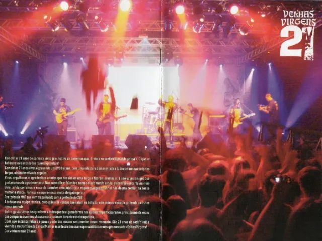 Dvd Nós Somos As Velhas Virgens - 21 Anos  - Foto 4