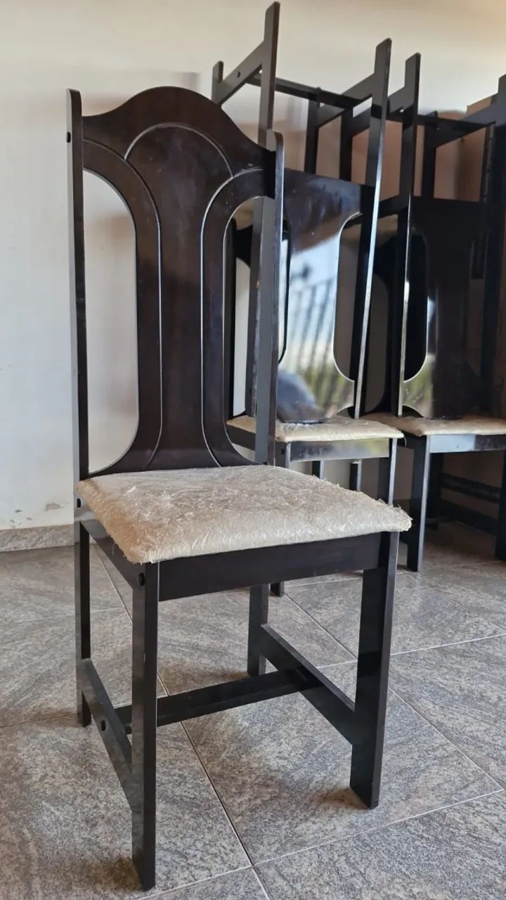 Mesa e Conjunto de 6 cadeiras para mesa de jantar - Foto 3