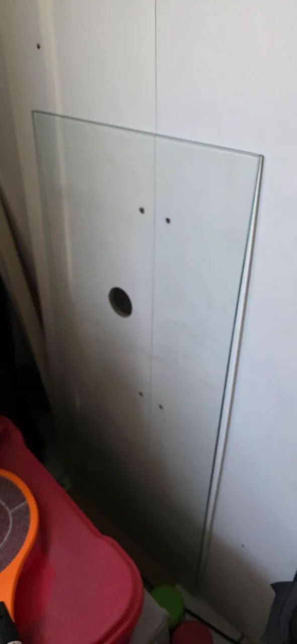 Prateleira de vidro temperado 