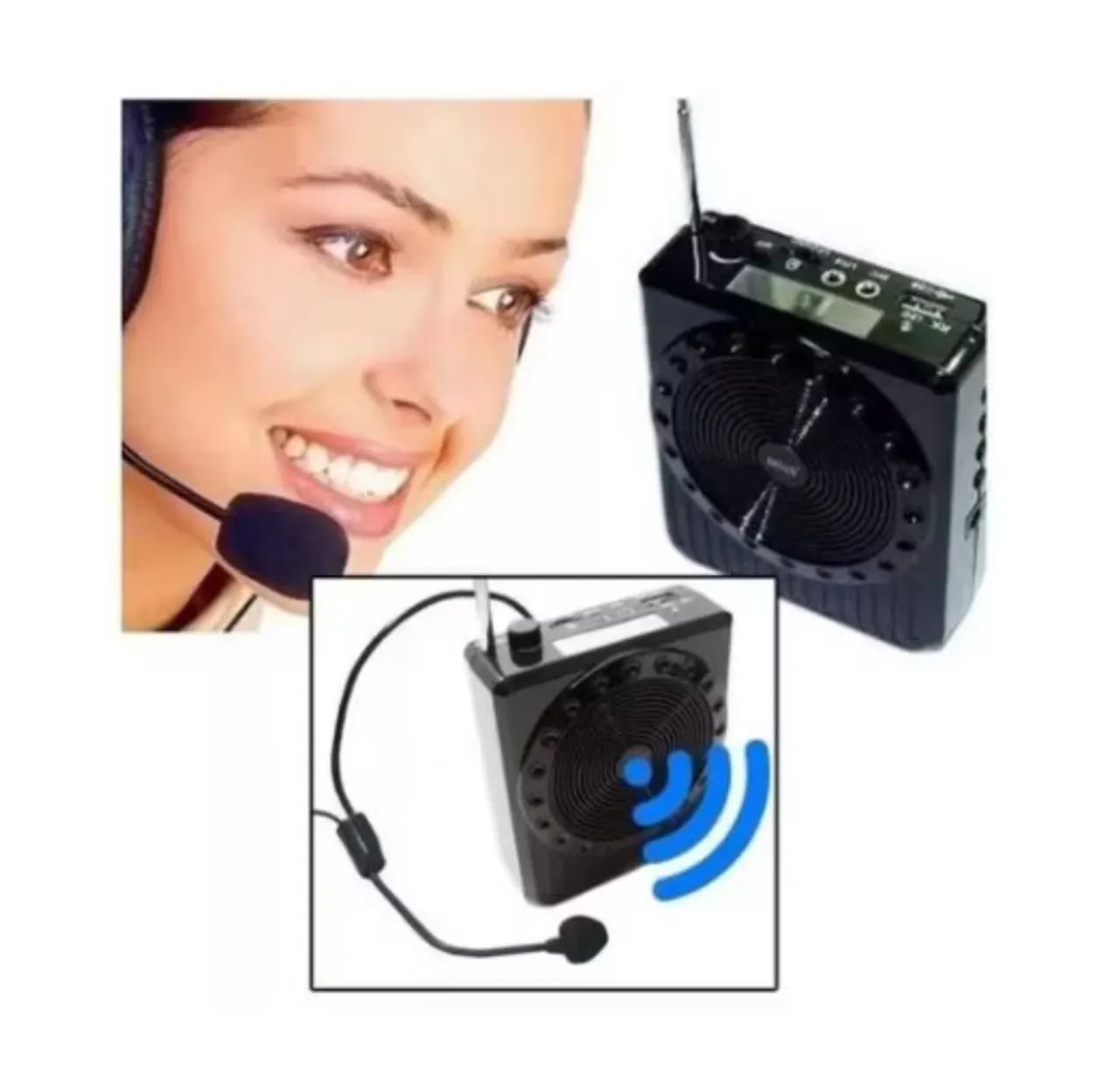 Microfone voz para aulas e afins