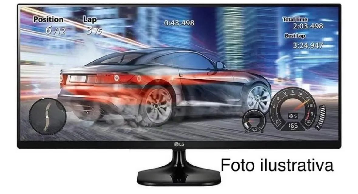 Monitor LG Gamer - Imersão Total!