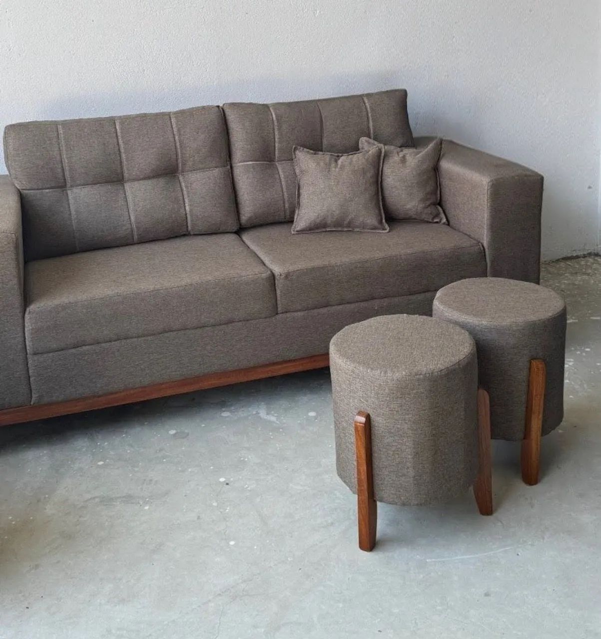 Kit de sofá Confort Slim - Entrega grátis  - Foto 2