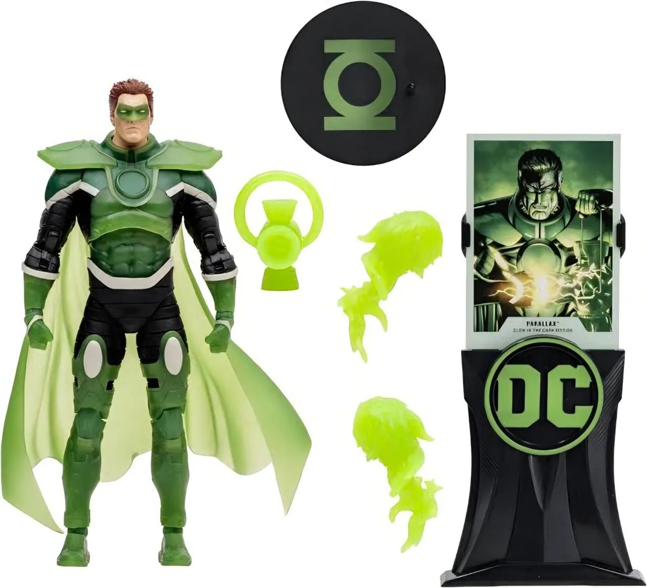 Green Lantern Parallax - Zero Hour: Crisis in Time Glow in the Dark Edition - Foto 2