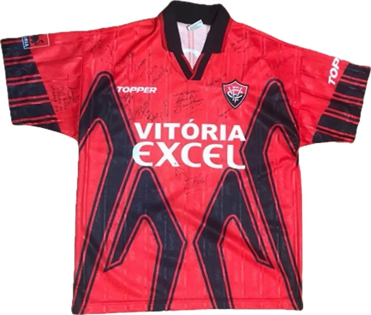Camisa Vitoria Topper 1997/1998 ORIGINAL  - Foto 4