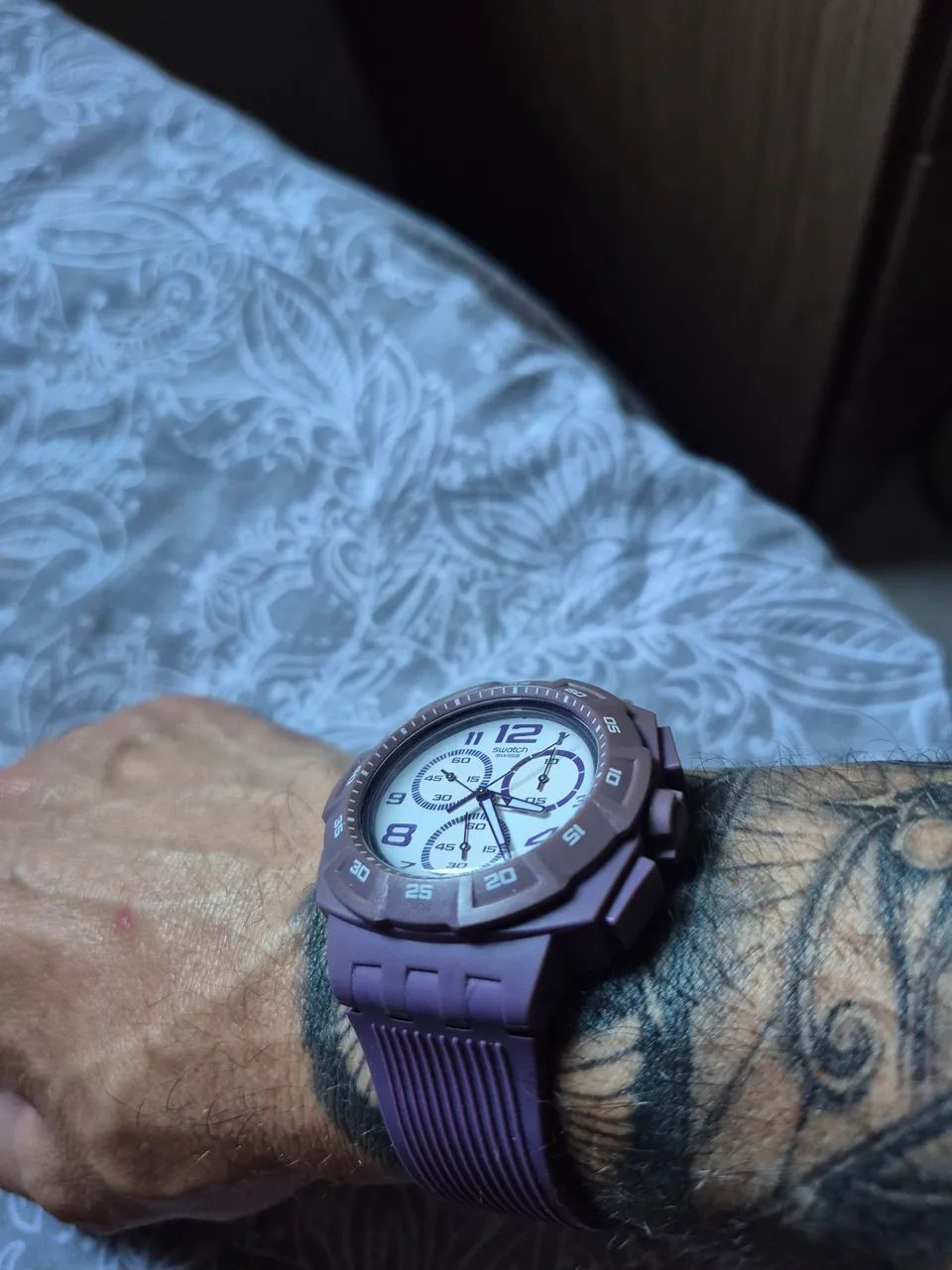 swatch relogio suíço  skuba cronograph  - Foto 2