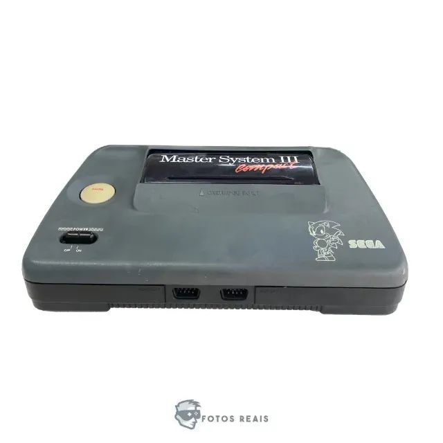 CONSOLE MASTER SYSTEM 3 COMPACT SEMINOVO - SEGA - Foto 3