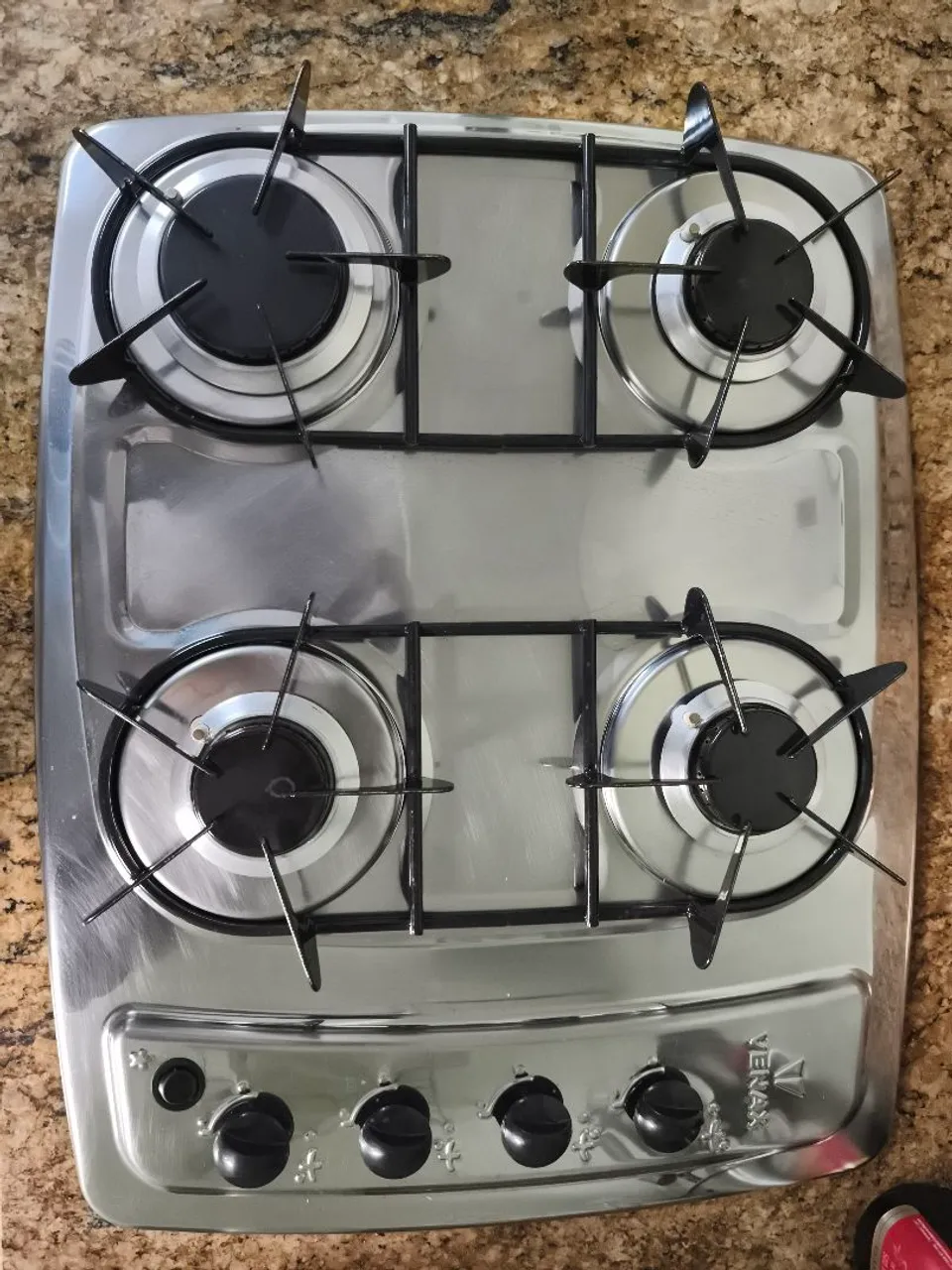Cooktop Venax 4 Bocas Inox