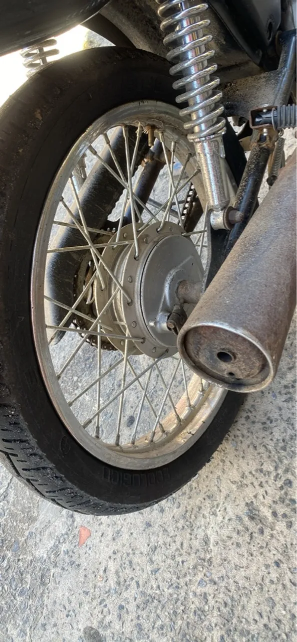 Roda de Moto - Aro e Raios
