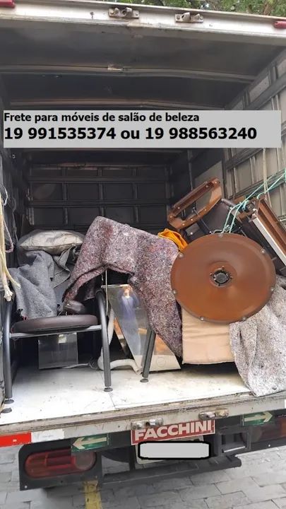 Frete para salões de beleza / Transporte de Equipamentos/ Mudança Completa - Foto 2