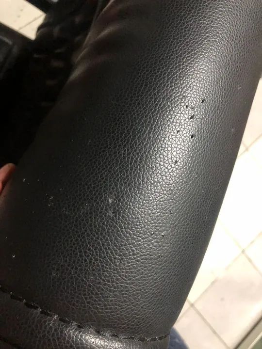 Cadeira de Escritório Executiva em Couro - Foto 4