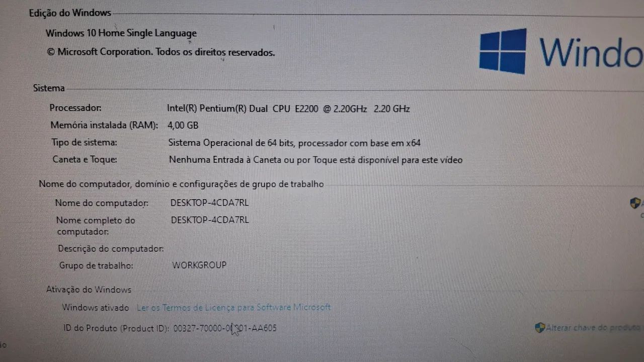 Complete computer with Core 2 Duo E2200 2.20GHz, 4GB RAM, 320GB hard drive, and 16" screen64529512964226122