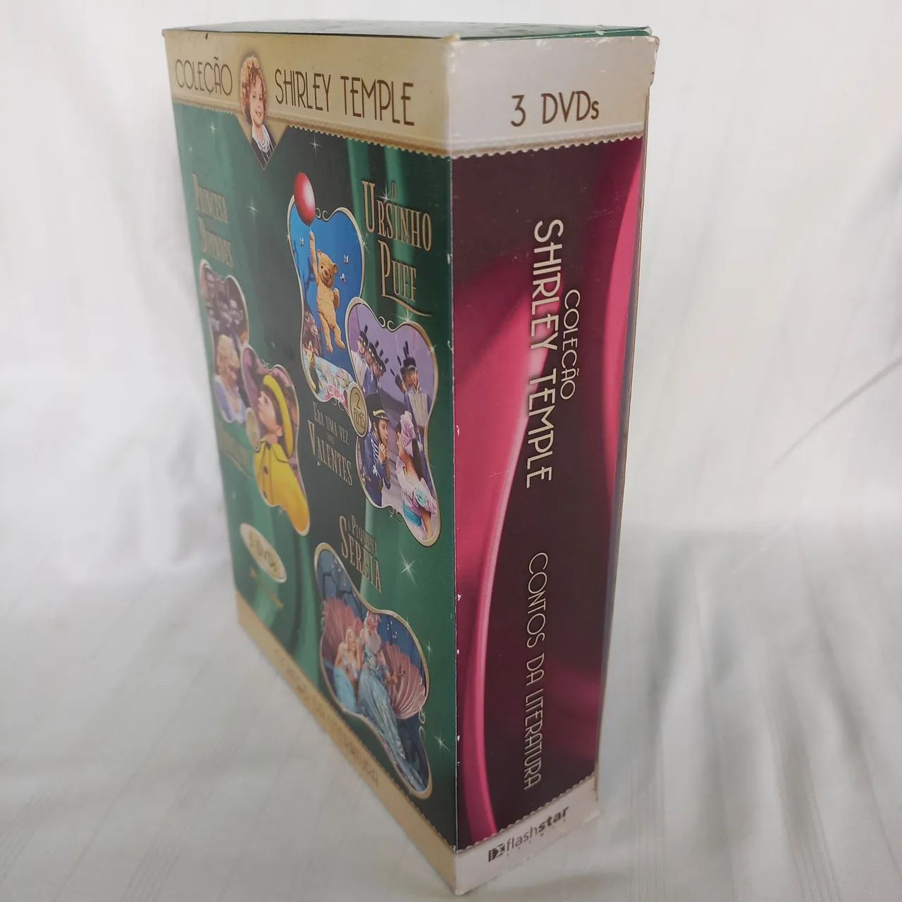 SHIRLEY TEMPLE (BOX C/ 3 DVDS E 5 FILMES) - Foto 2