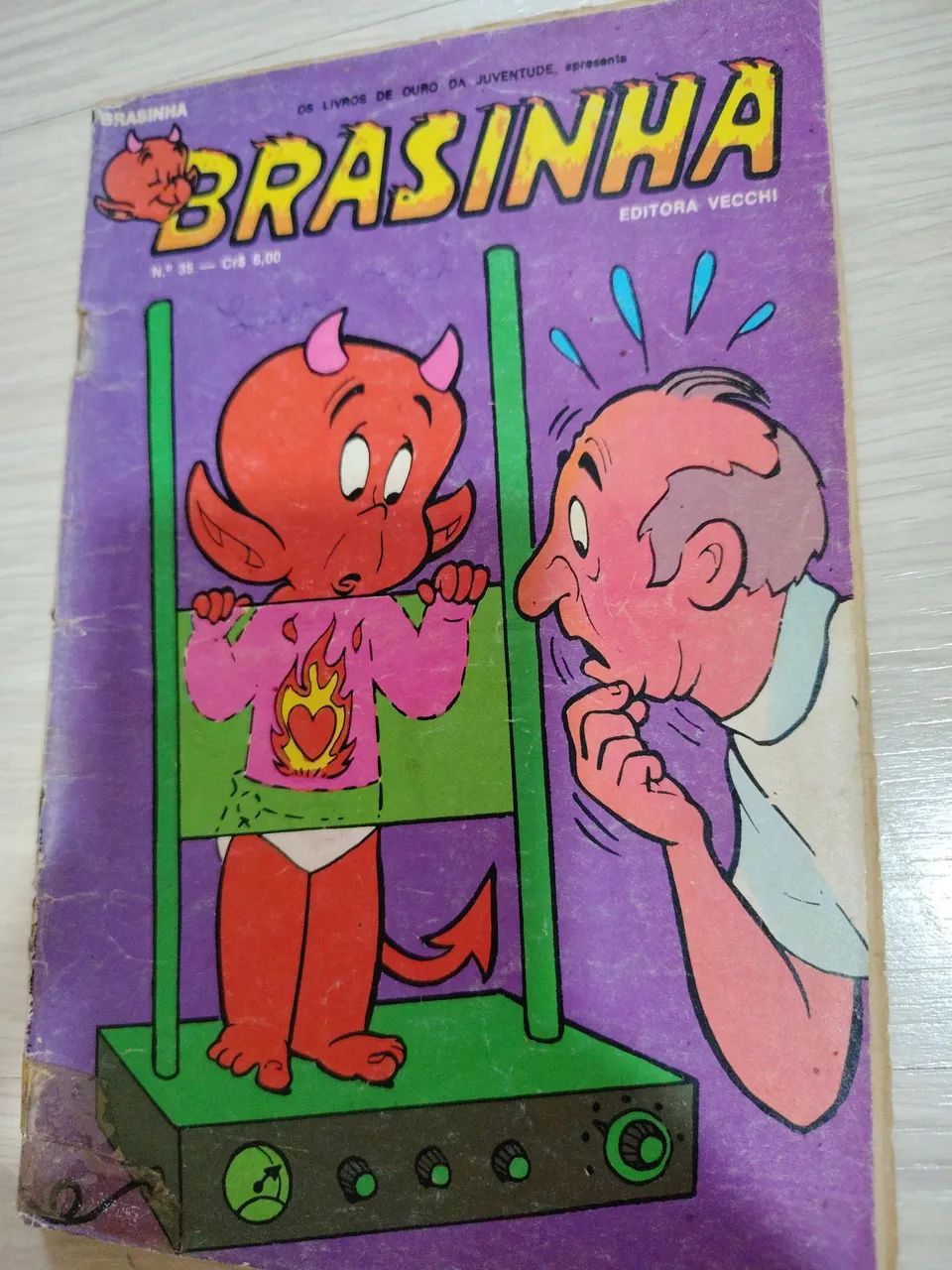 356 古書 Gibi BRASINHA número 35 (1977) - Livros e revistas - Ivoti
