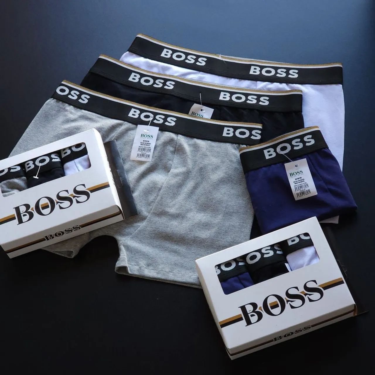 Kit de cuecas boxer65562805139458122