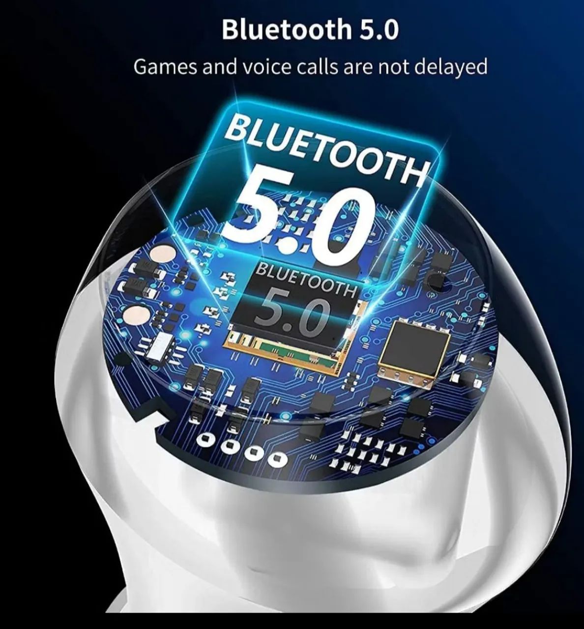 Fone de ouvido i12 TWS Bluetooth - Sem Fio - Foto 2