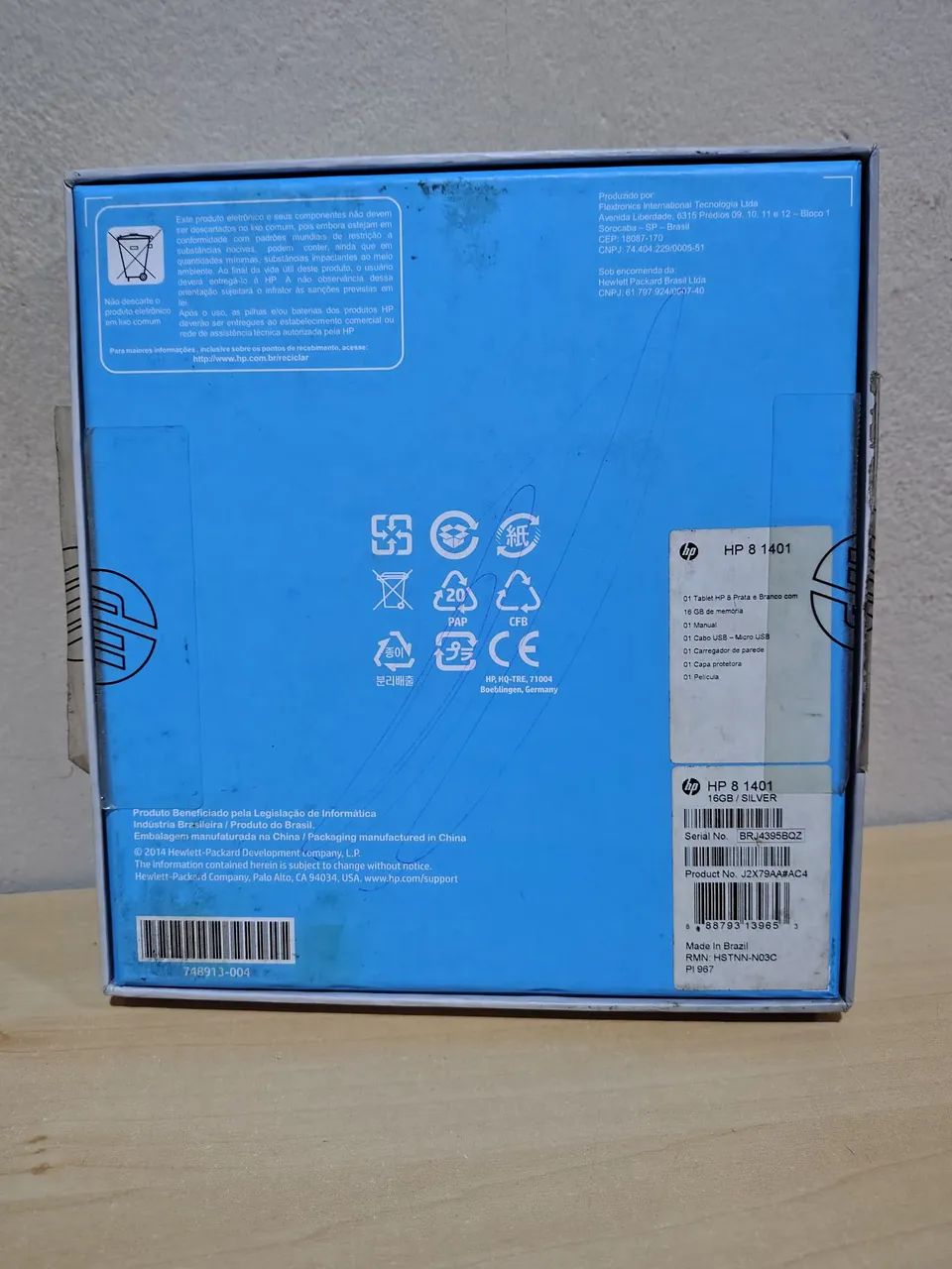 Caixa Para Tablet HP 8 - Usada em Bom Estado - Foto 2