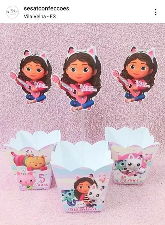 A Casa Mágica da Gabi  caixinhas personalizadas pra festa 