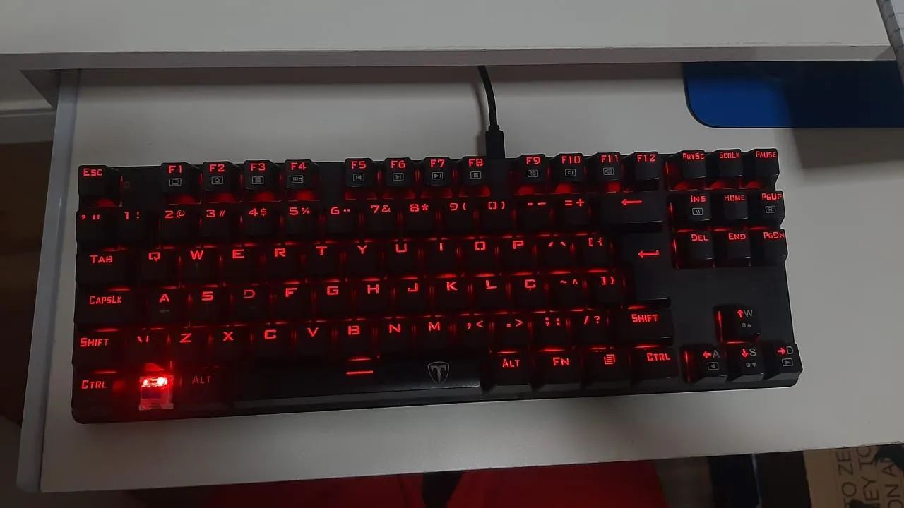 Teclado Mecânico Gamer T-Dagger Bora na região do ABC  - Foto 3