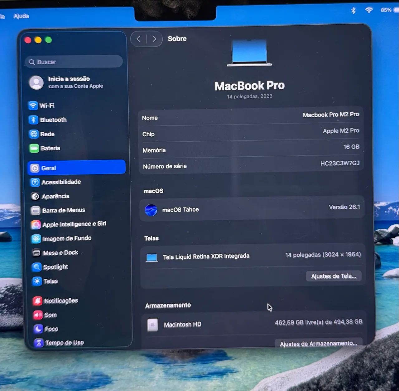 Macbook Pro M2 Pro 2023 Estado de Zero - Foto 4