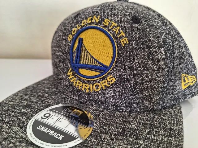 Boné New Era Aba Reta NBA Golden State Warriors Original - Foto 5
