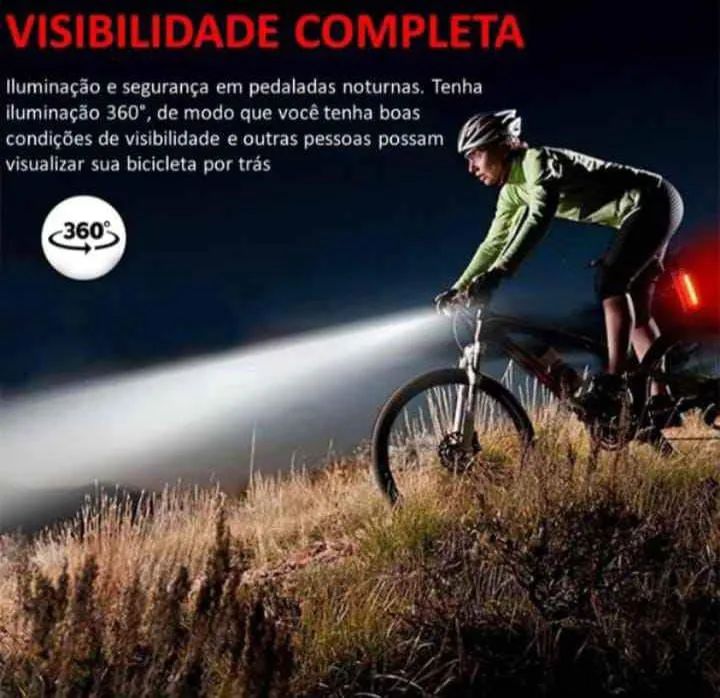 Farol de Bike com LED - Promoção Imperdível! - Foto 2