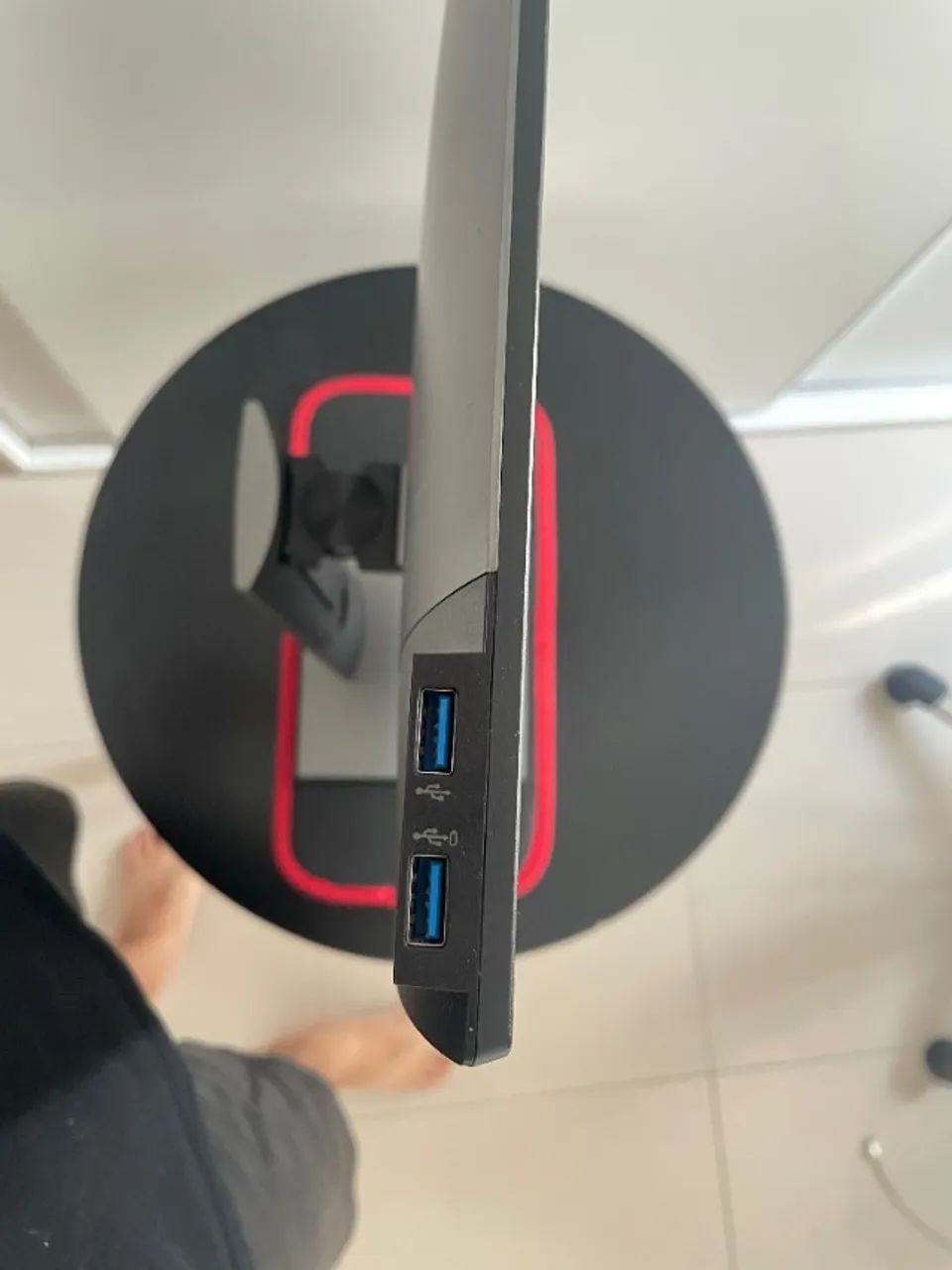 Monitor, Dell, P2419HC, Rotação 90°, LCD com Retroiluminação LED, 23.8 Polegadas - Foto 5