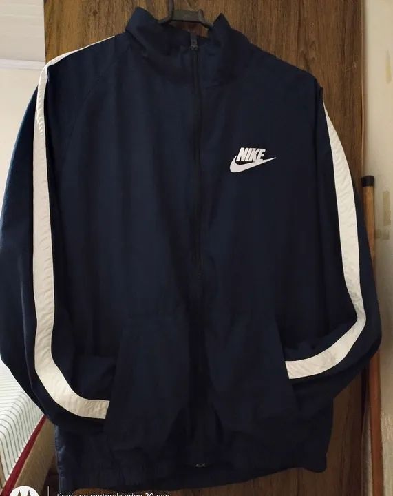 Casaco Nike Original Azul marinho  - Foto 3