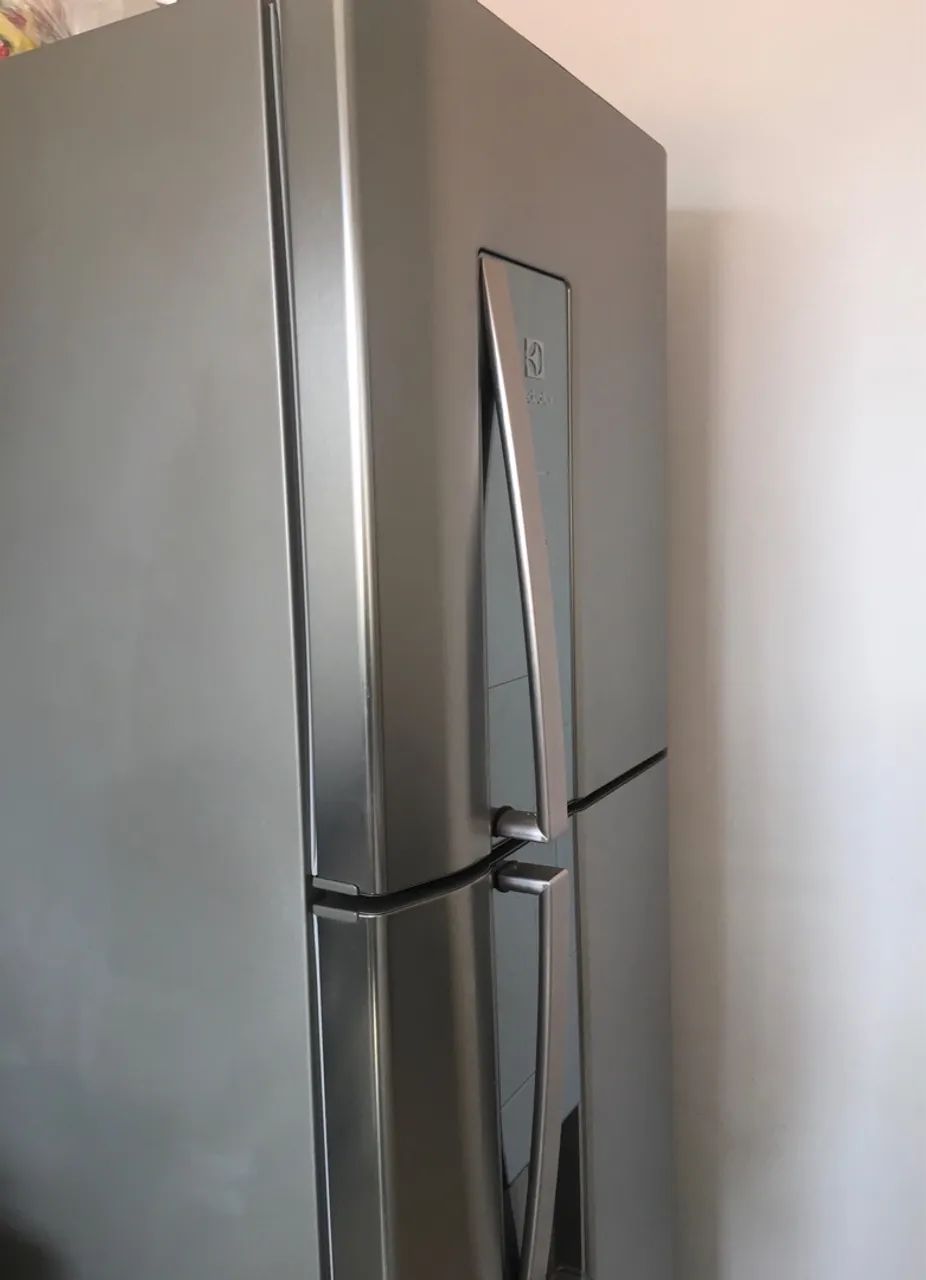 Geladeira Duplex Electrolux - Inox - Semi-nova - Foto 2