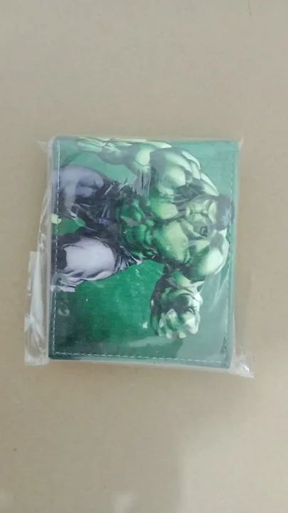 Carteiras de Super heróis com porta moeda e cartão - Foto 6