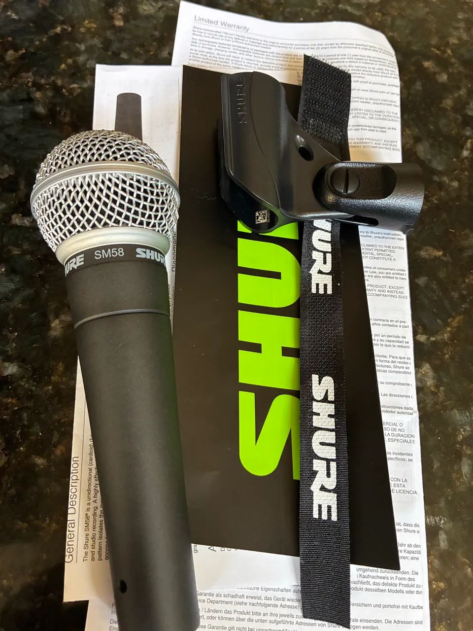 Microfone Shure SM58lc ORIGINAL 