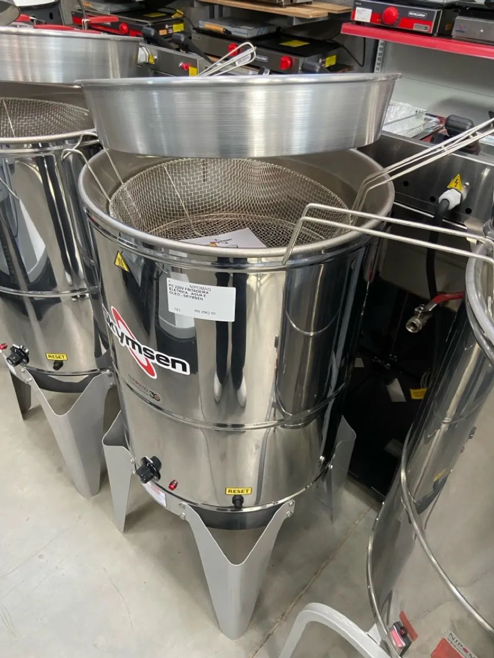 FC FRITADEIRA ELÉTRICA ÁGUA E ÓLEO- SKYMSEN  - Foto 4