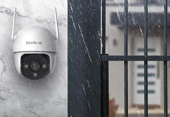 Câmera Inteligente Full Color iM7 S IP66 Branca Intelbras + Cartão Memoria 32gb - Foto 3