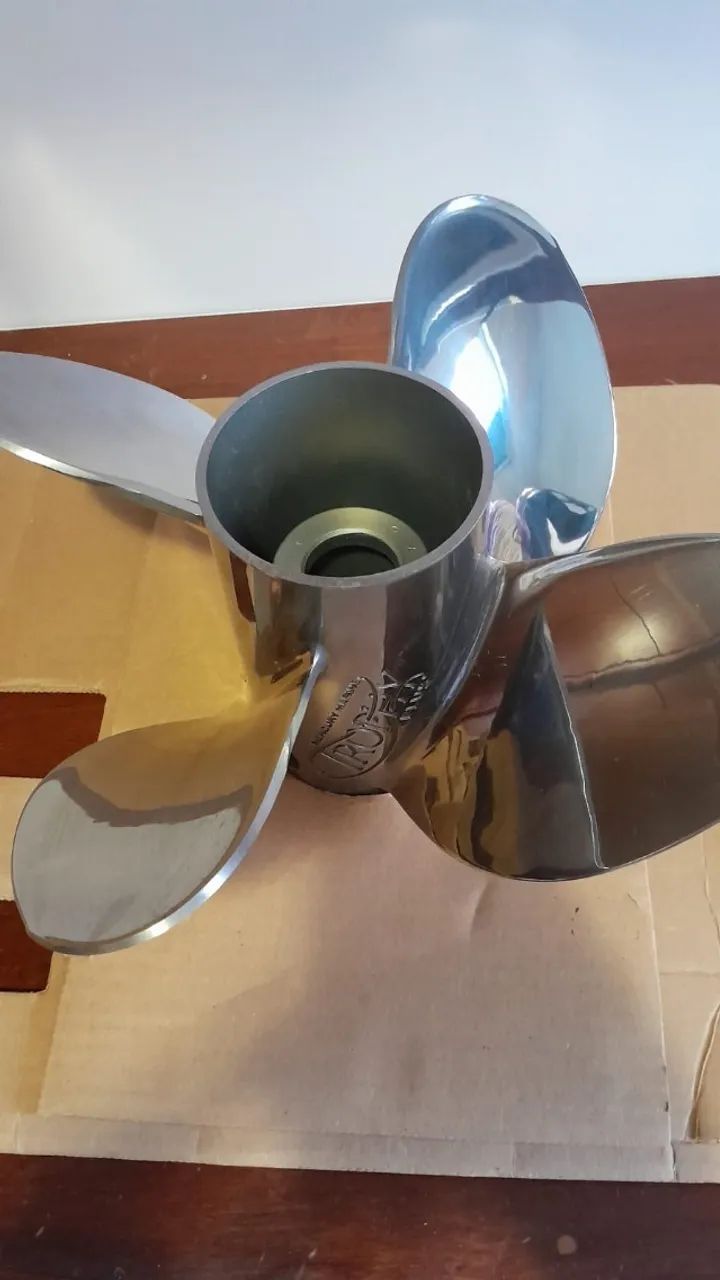 HELICE ACO TROPHY PLUS MERCURY 4P 25 - Foto 4
