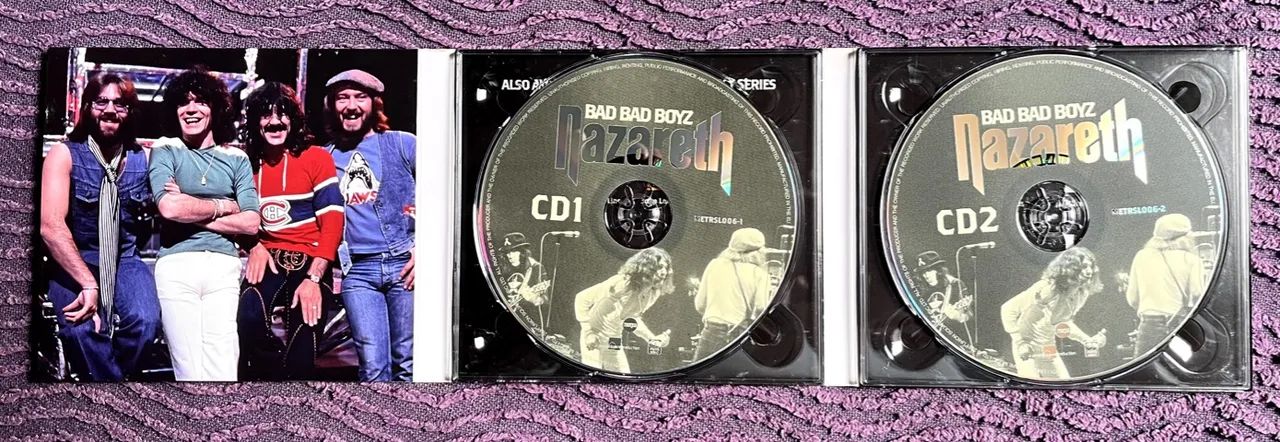 Bad Bad Boyz Nazareth Collection 2 cd ( Importado EU ) - Foto 4