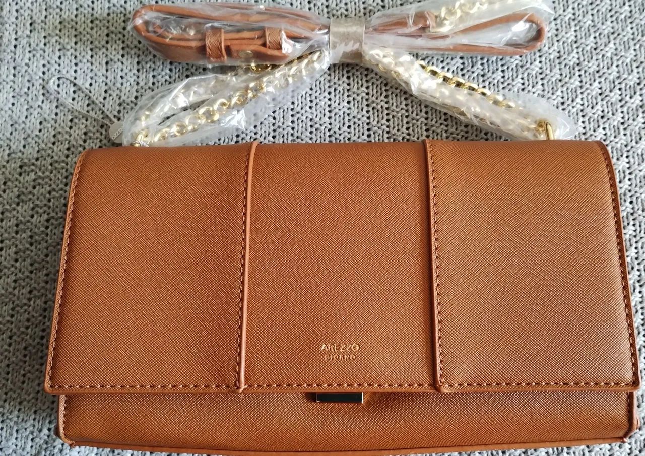 Bolsa Arezzo em Couro Sintético - Nova!