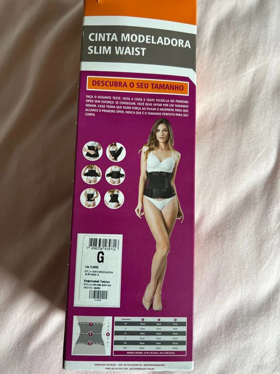 Cinta Modeladora Slim Waist Hidrolight - Foto 4