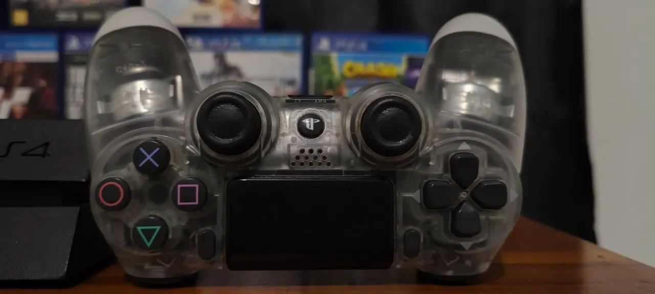 Playstation 4 C/ Garantia+ 2 Controles + Jogos, Aceito Cartão 12x - Foto 4
