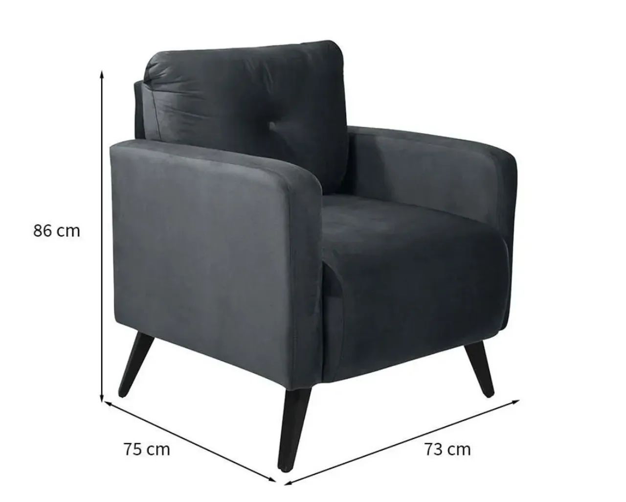 Poltrona retro com almofada matrix - Foto 3