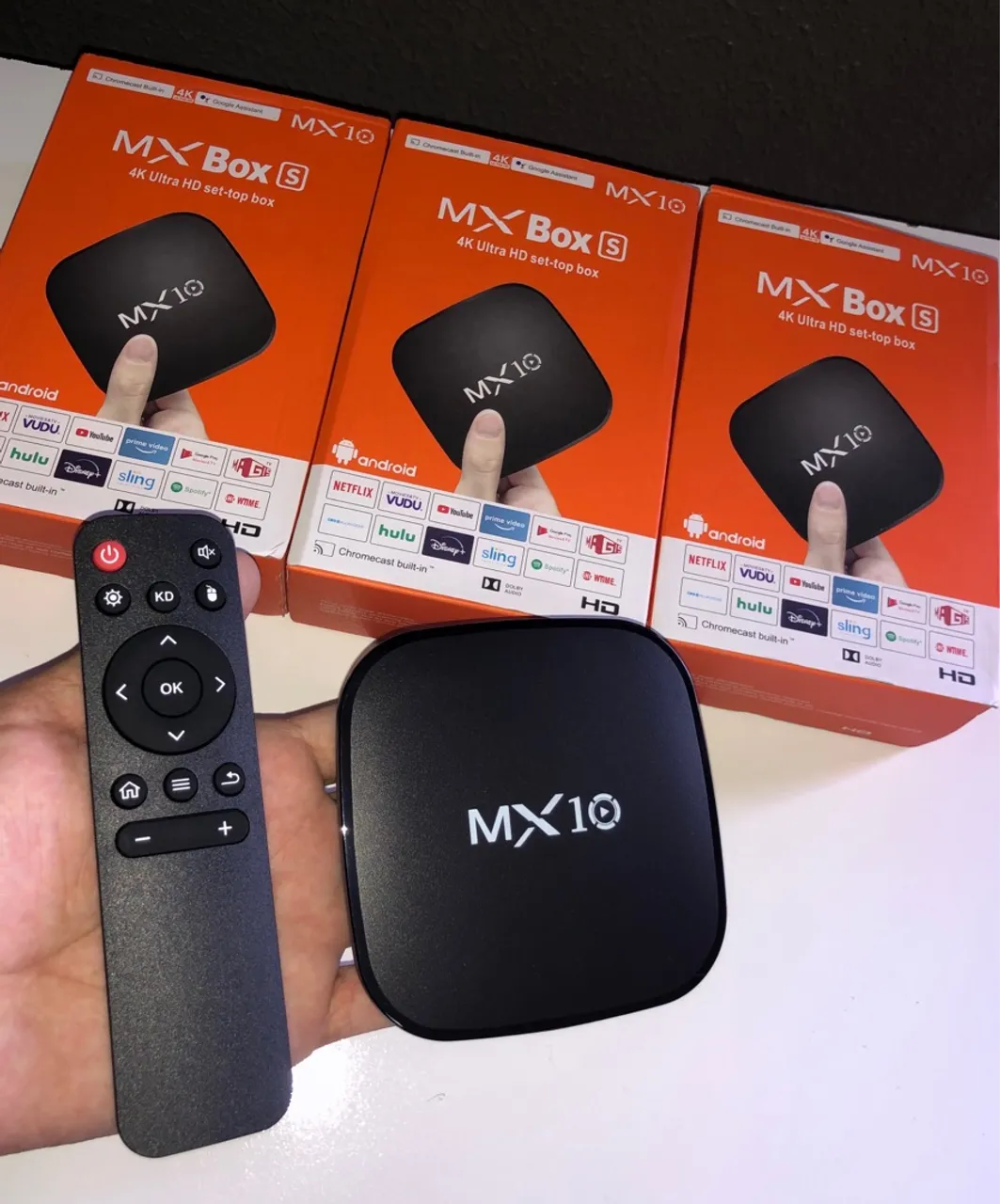 MX10 4K Ultra HD - Aparelho de Streaming