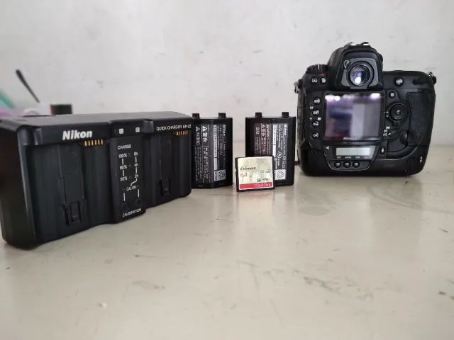 nikon d3 usada excelente. ( aceito lentes canon 24/70 f2.8 ou 24/105 f4 l II) - Foto 3
