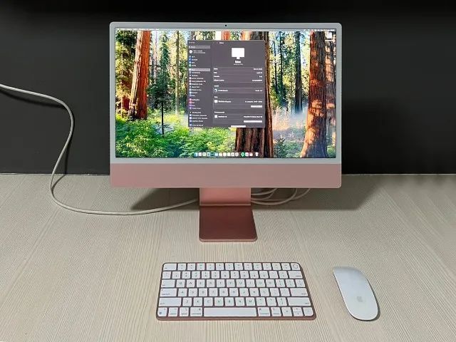 iMac 2021, Rosa, M1, 8gb, 256GB SSD, 24 polegadas - Computadores e