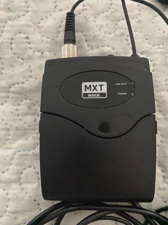 Microfone Headset/lapela Uhf-516bp Pll 100 Canais - Foto 3