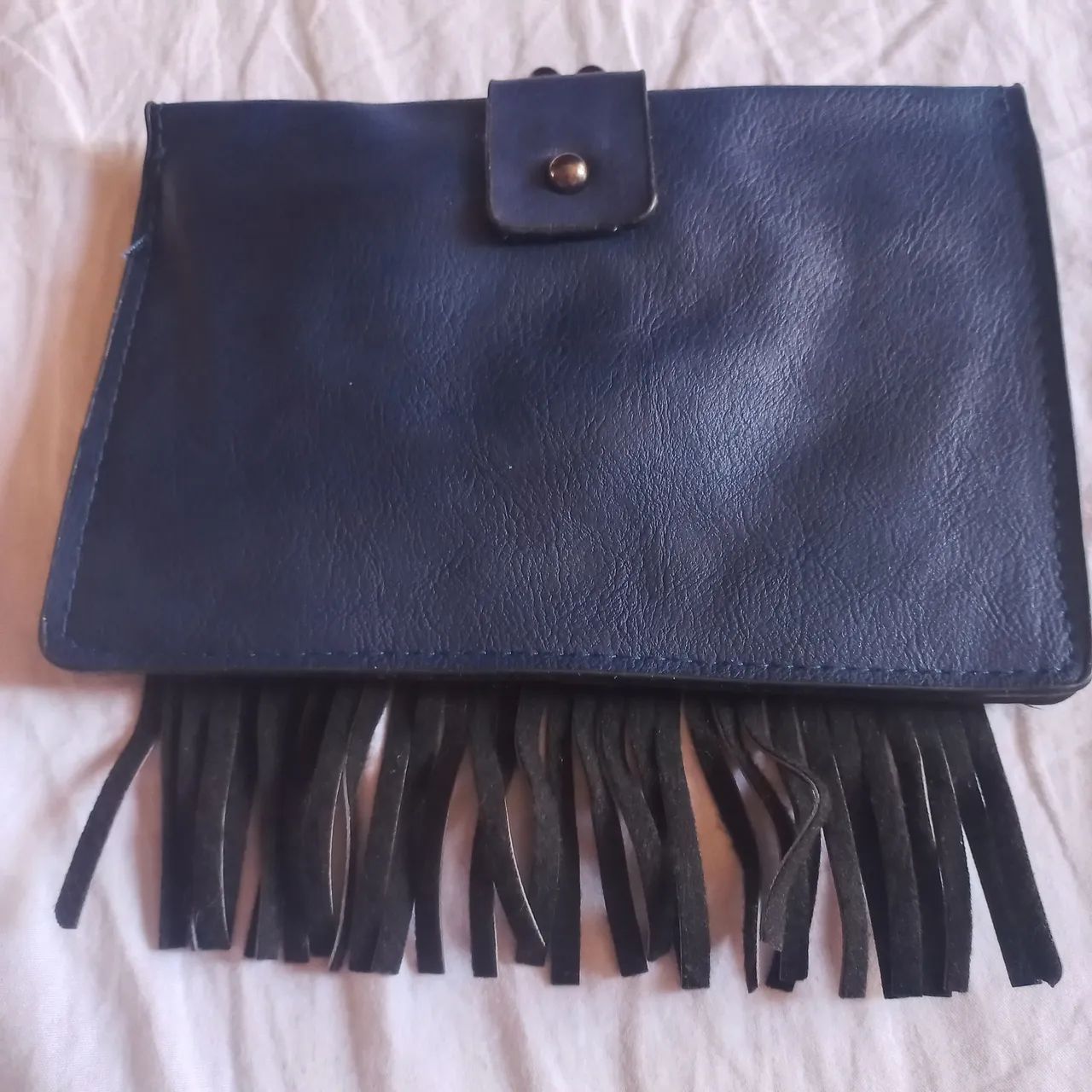 Bolsa de franja azul - Foto 2