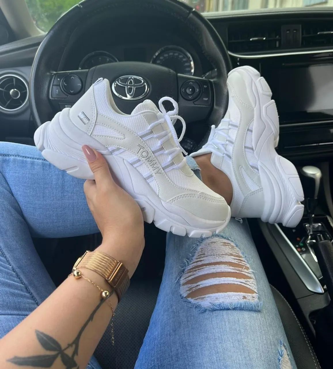 Tênis Air Max TN Branco - Entregamos  - Foto 4