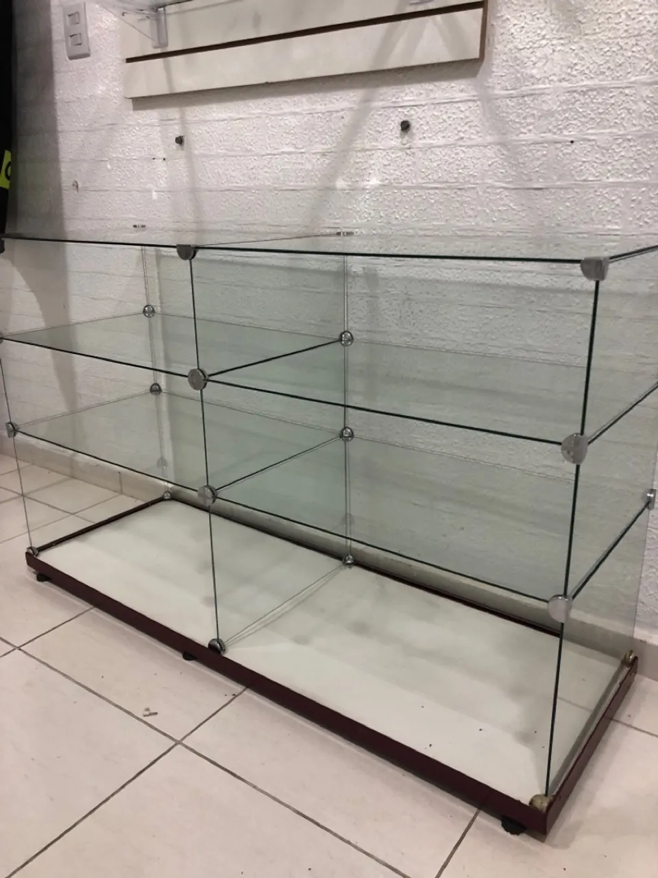 Expositor de vidro