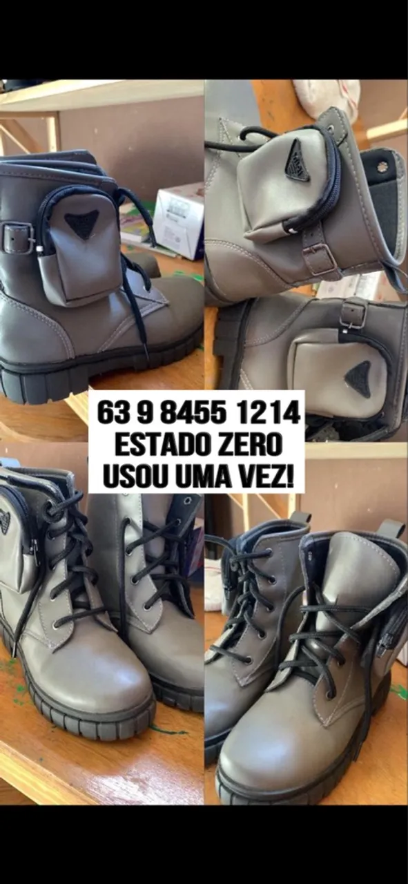 Bota de Criança Tamanho 31 usado uma vez