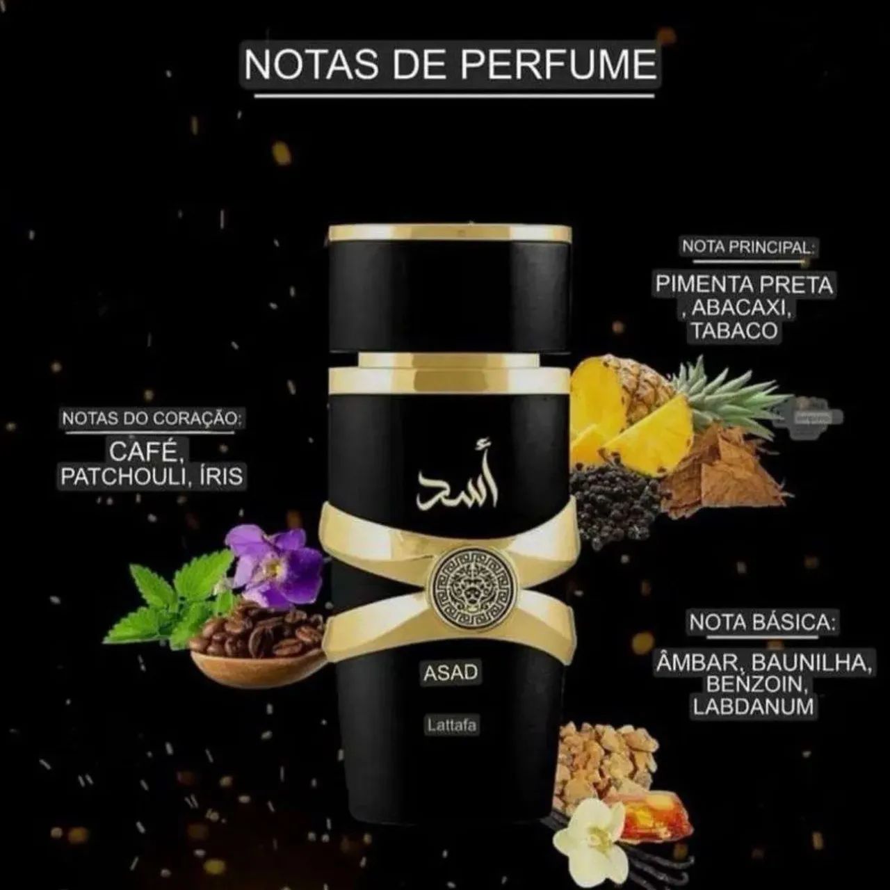 Perfume asad lattafa 100ml