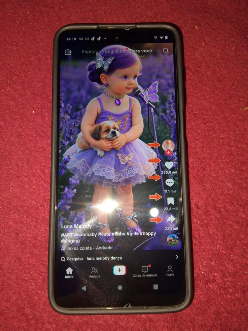 Celular Moto g 22